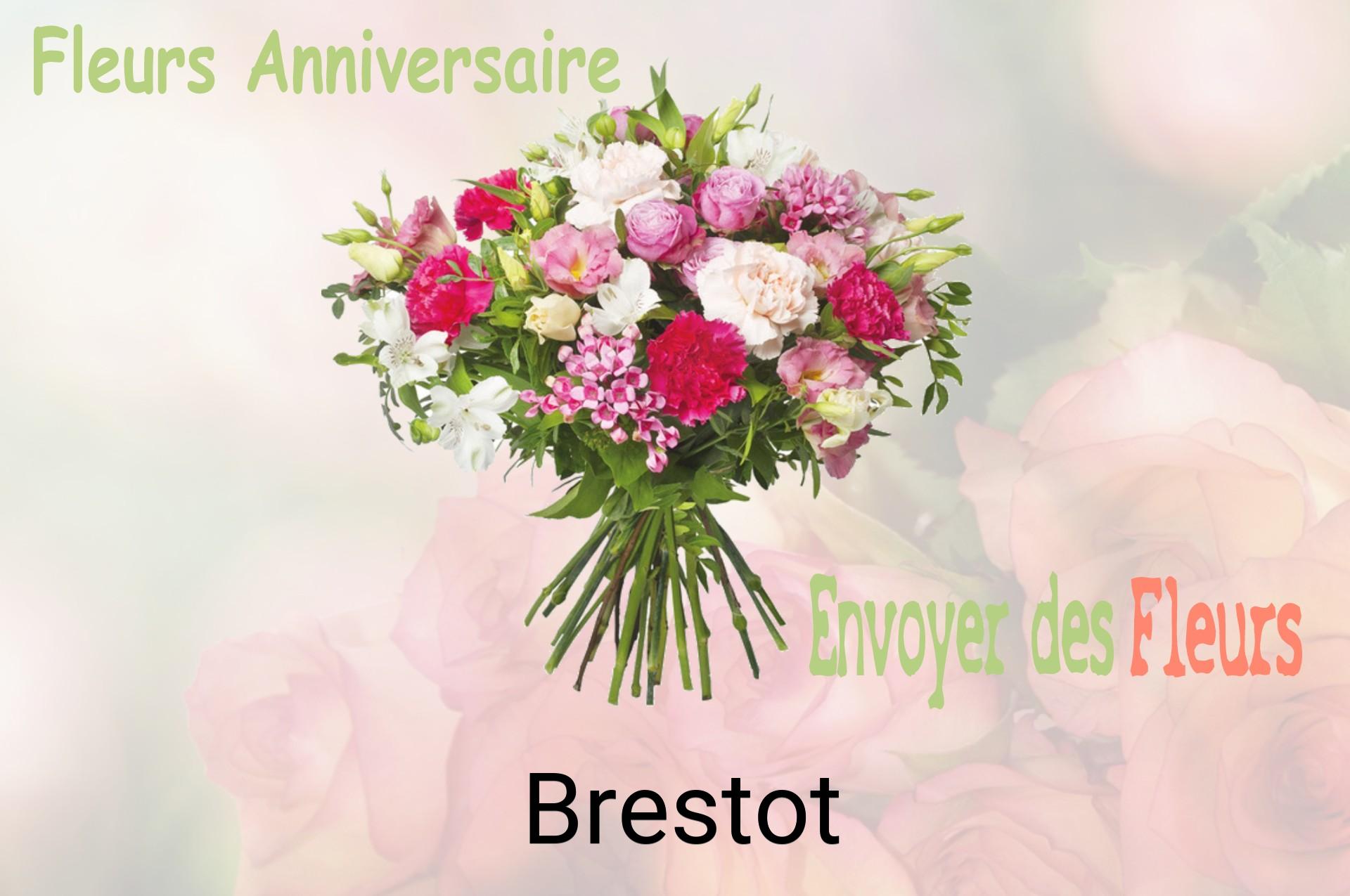 Bouquet de fleurs d’anniversaire livré à Brestot